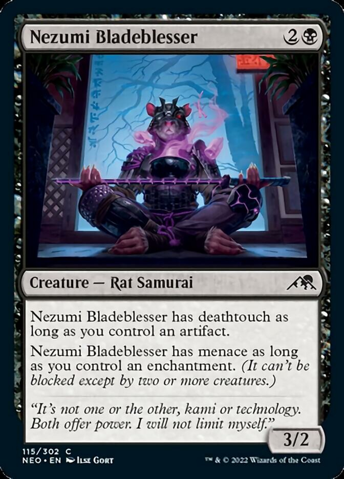 Nezumi Bladeblesser: Kamigawa: Neon Dynasty