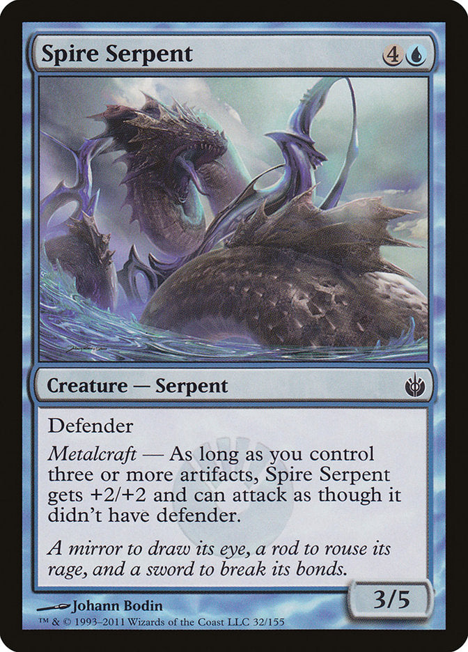 Spire Serpent: Mirrodin Besieged