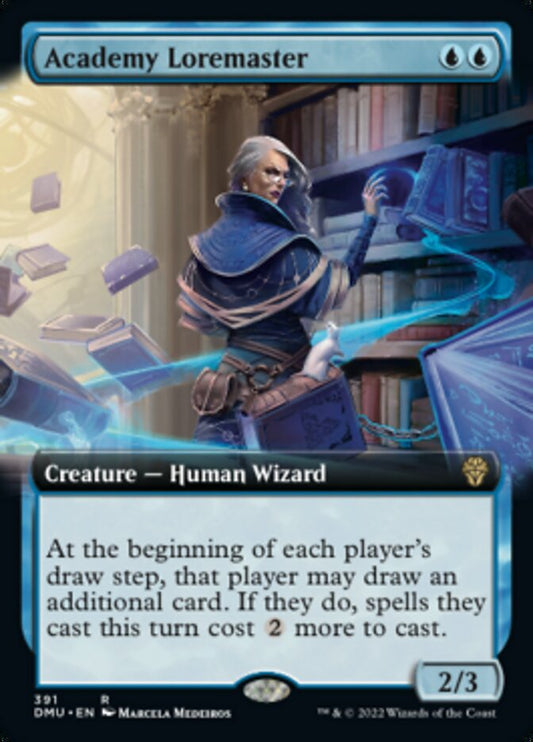 Academy Loremaster (Extended Art): Dominaria United