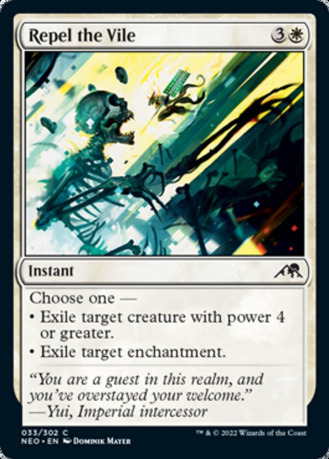 Repel the Vile: Kamigawa: Neon Dynasty