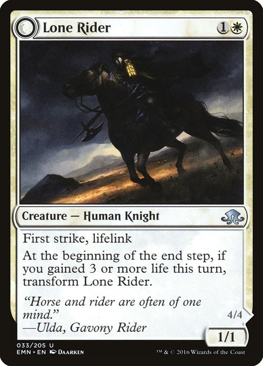 Lone Rider // It That Rides as One: Eldritch Moon