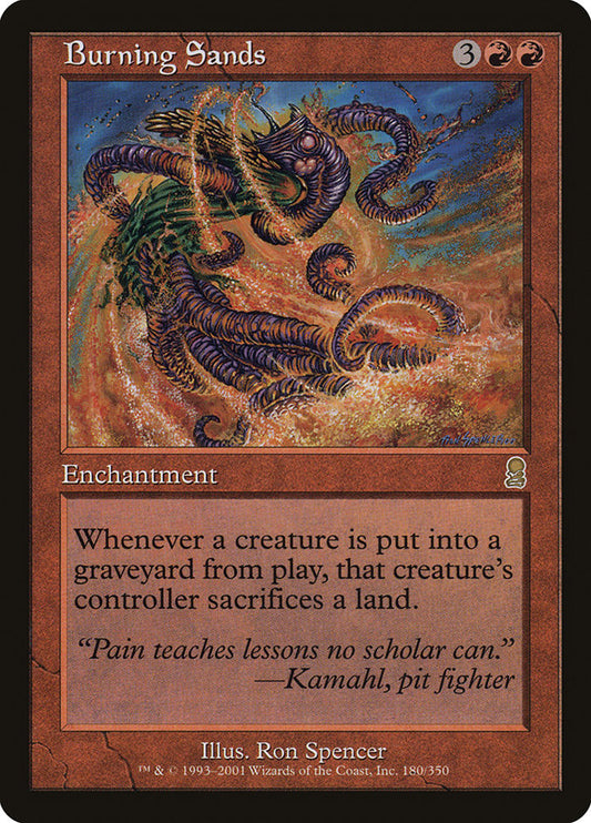 Burning Sands - (Foil): Odyssey