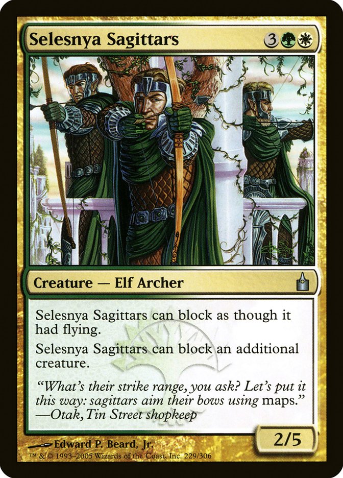 Selesnya Sagittars: Ravnica: City of Guilds