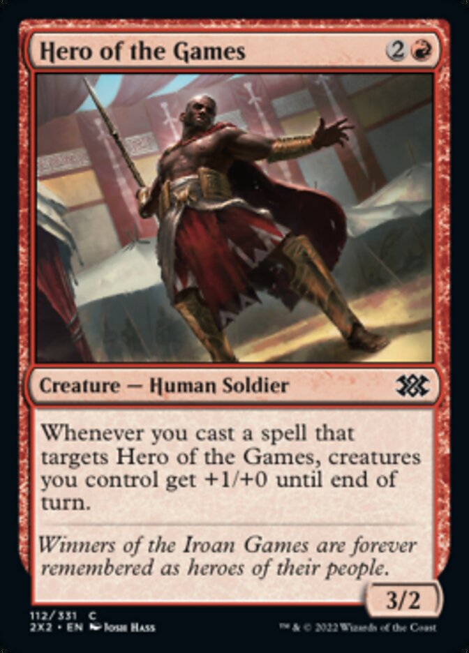 Hero of the Games - (Foil): Double Masters 2022