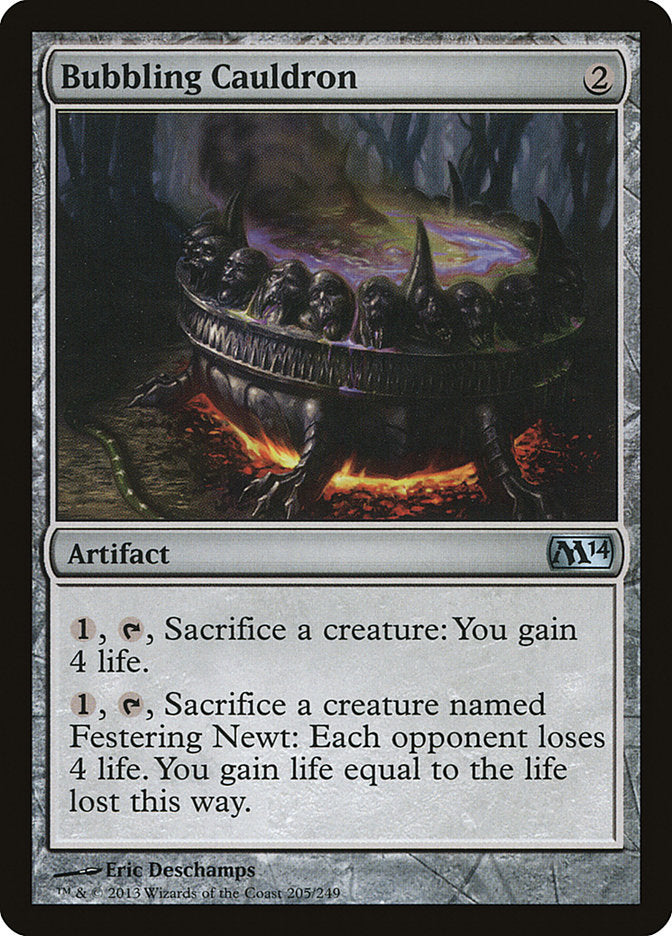 Bubbling Cauldron - (Foil): Magic 2014