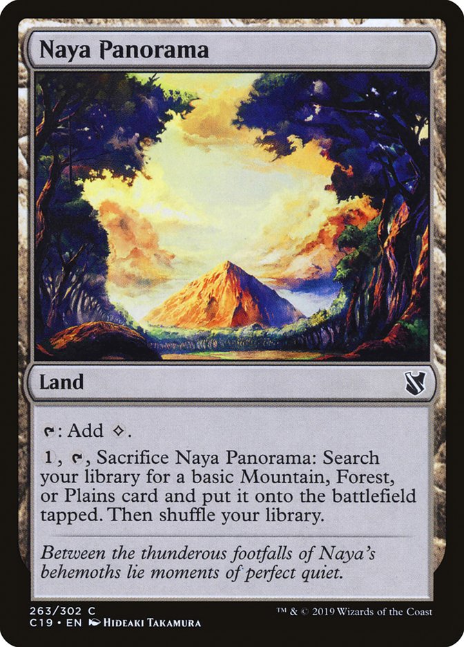 Naya Panorama: Commander 2019
