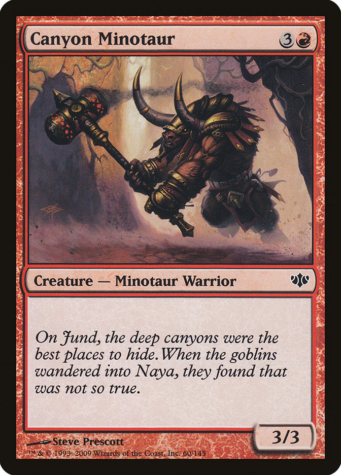 Canyon Minotaur: Conflux