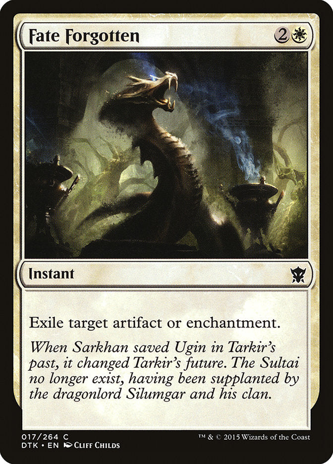 Fate Forgotten - (Foil): Dragons of Tarkir