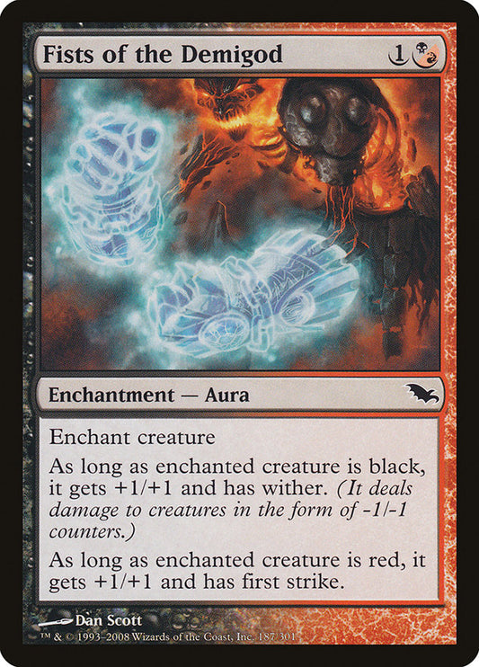 Fists of the Demigod - (Foil): Shadowmoor