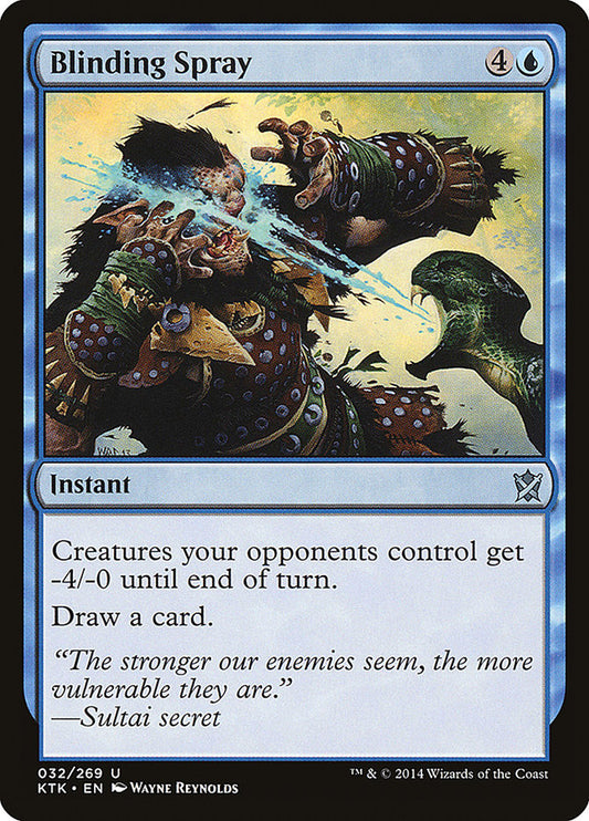Blinding Spray - (Foil): Khans of Tarkir