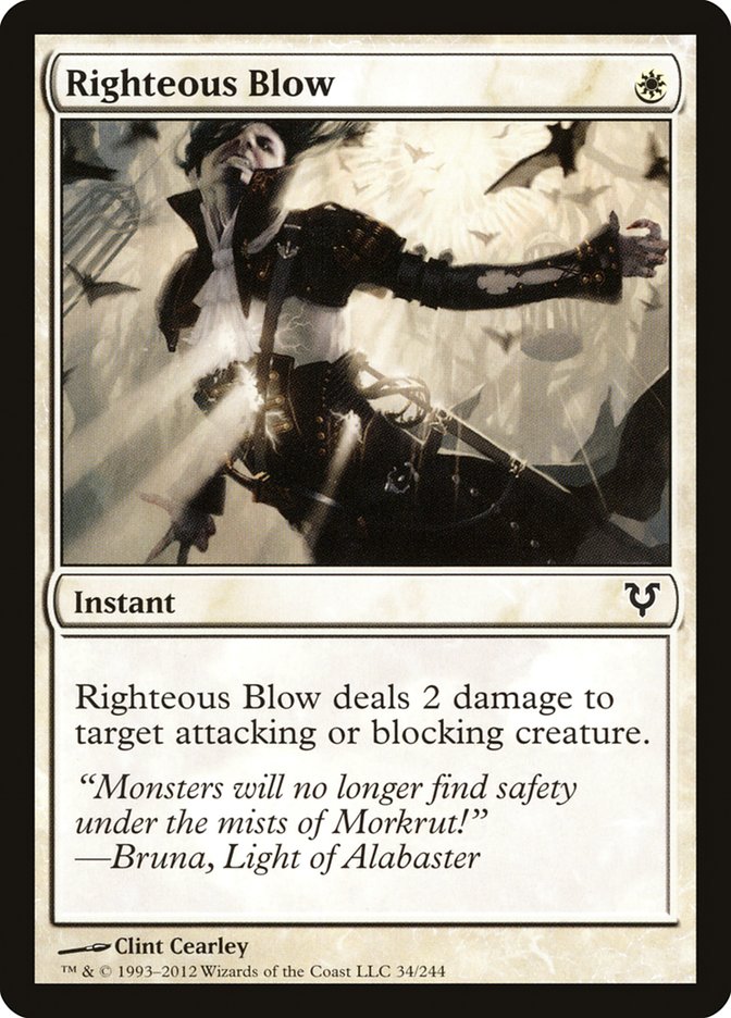 Righteous Blow: Avacyn Restored