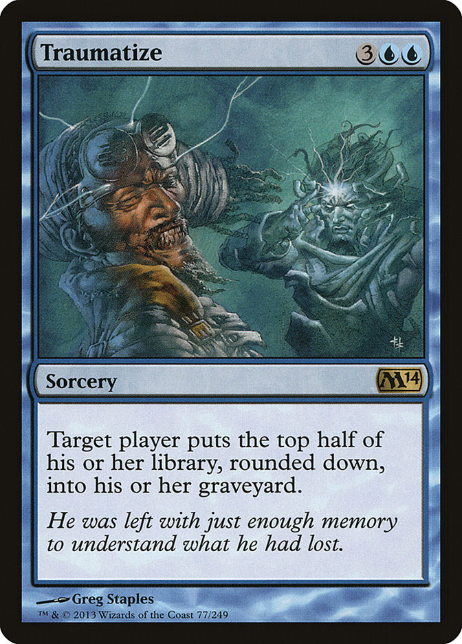 Traumatize - (Foil): Magic 2014