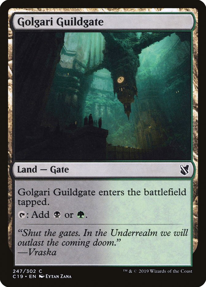 Golgari Guildgate: Commander 2019