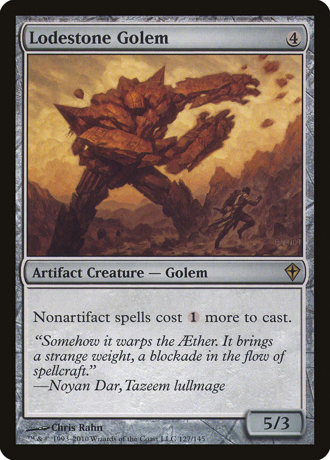 Lodestone Golem: Worldwake