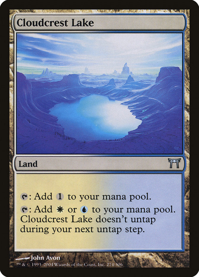 Cloudcrest Lake - (Foil): Champions of Kamigawa