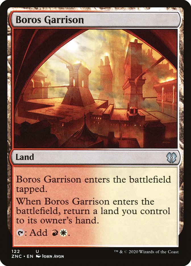 Boros Garrison: Zendikar Rising Commander