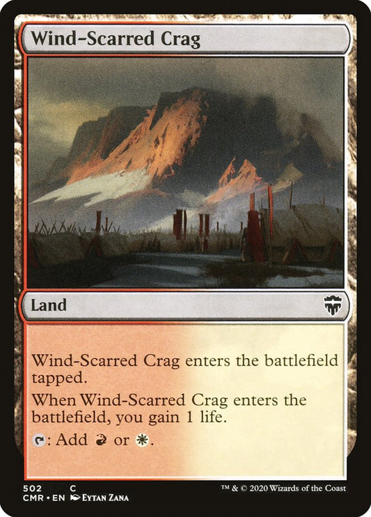 Wind-Scarred Crag (Commander Deck): Commander Legends