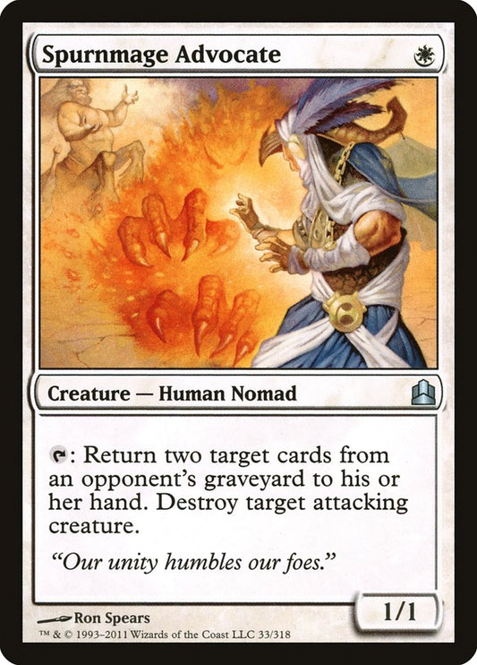 Spurnmage Advocate: Commander 2011