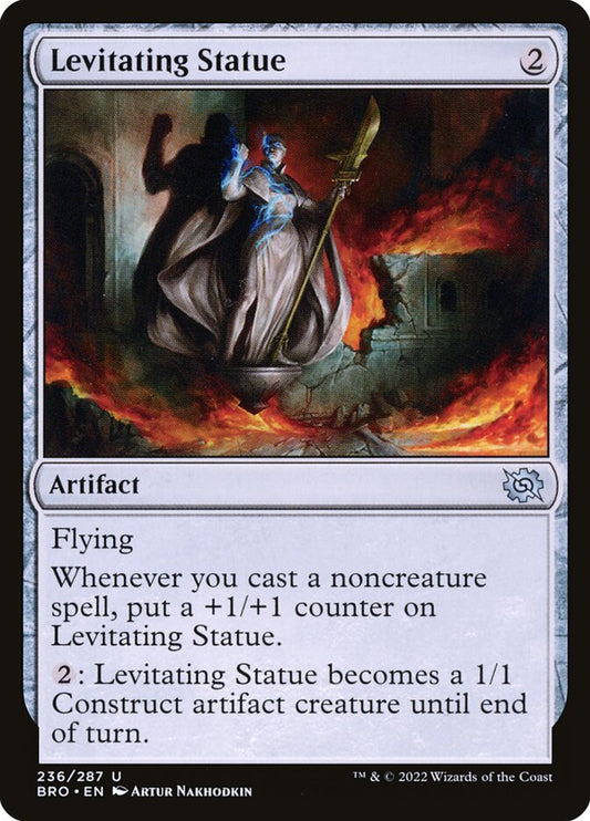 Levitating Statue - (Foil): The Brothers' War