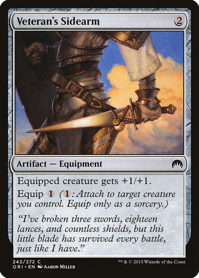 Veteran's Sidearm - (Foil): Magic Origins