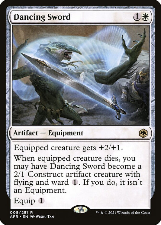 Dancing Sword - (Foil): Adventures in the Forgotten Realms