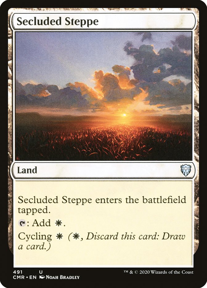 Secluded Steppe (Commander Deck): Commander Legends