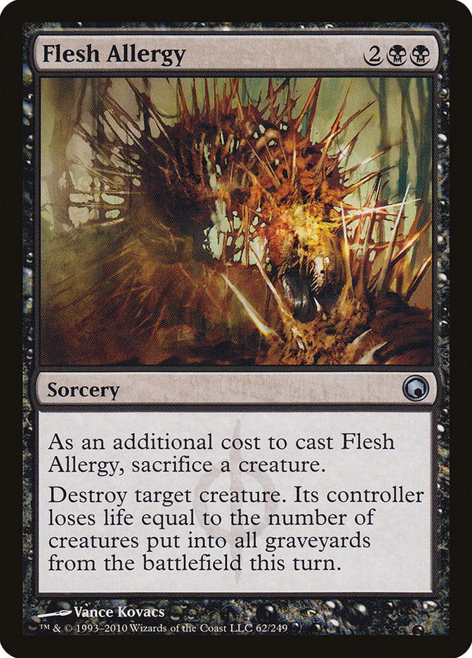 Flesh Allergy: Scars of Mirrodin