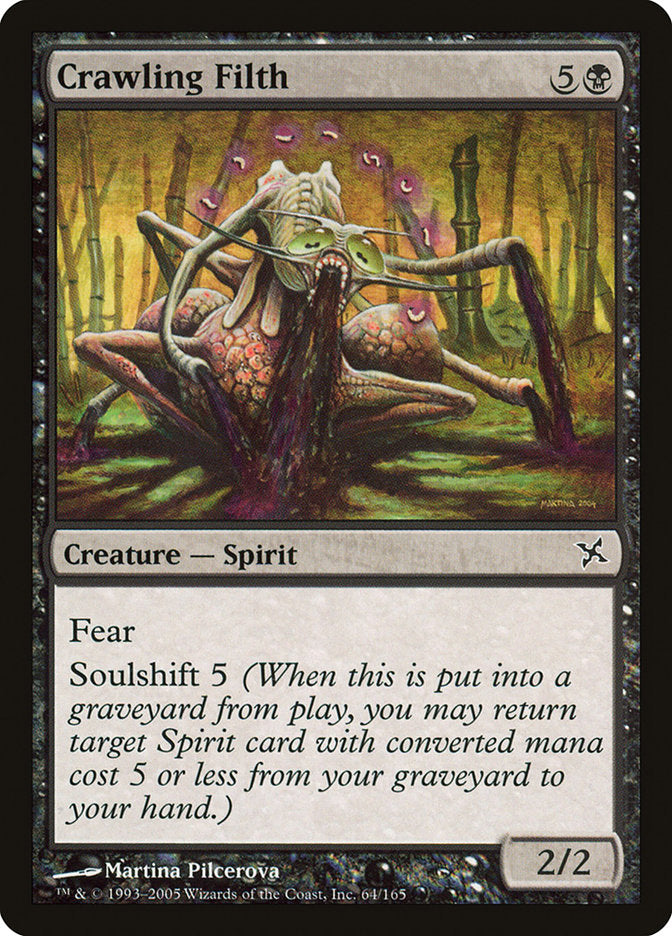 Crawling Filth - (Foil): Betrayers of Kamigawa
