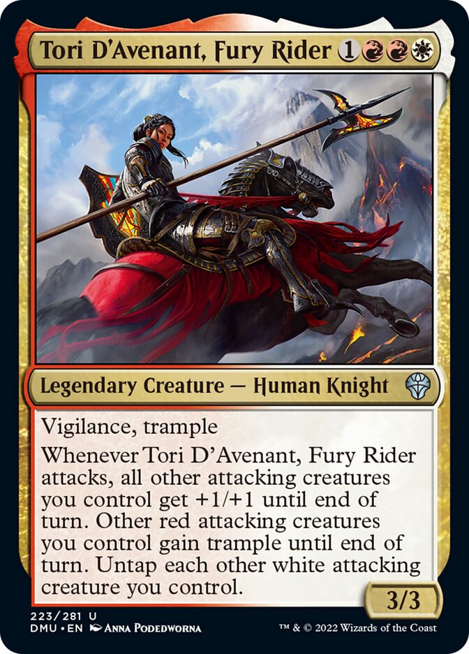 Tori D'Avenant, Fury Rider: Dominaria United