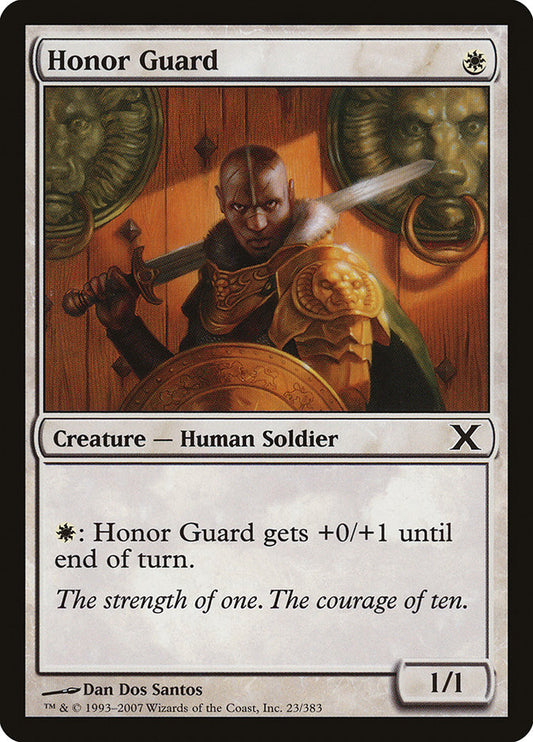 Honor Guard - (Foil): Tenth Edition