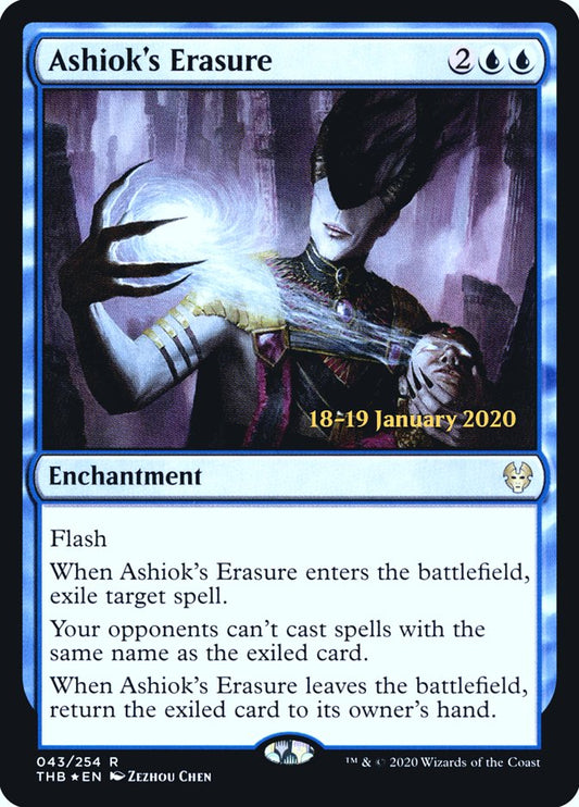 Ashiok's Erasure - (Foil): Theros Beyond Death Promos