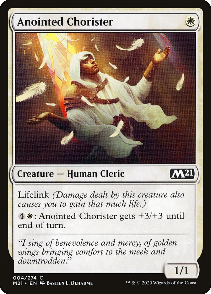 Anointed Chorister - (Foil): Core Set 2021