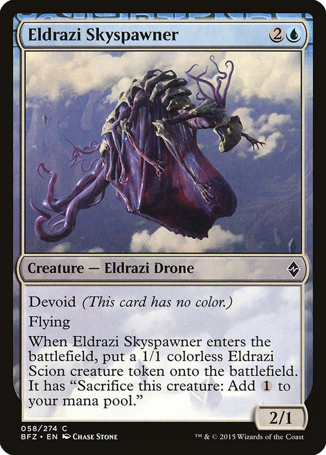 Eldrazi Skyspawner: Battle for Zendikar