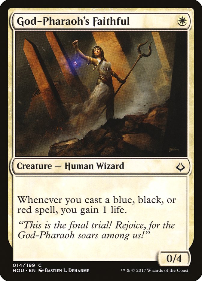 God-Pharaoh's Faithful - (Foil): Hour of Devastation