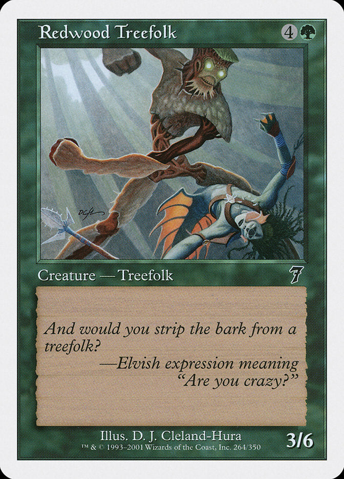 Redwood Treefolk: Seventh Edition