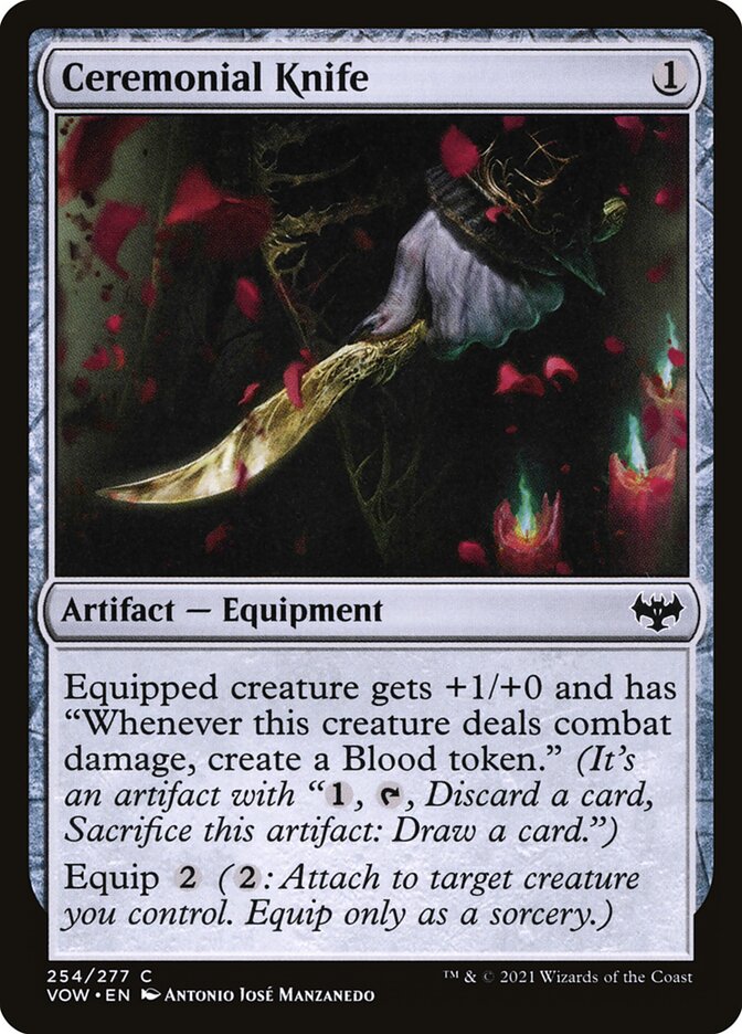 Ceremonial Knife: Innistrad: Crimson Vow