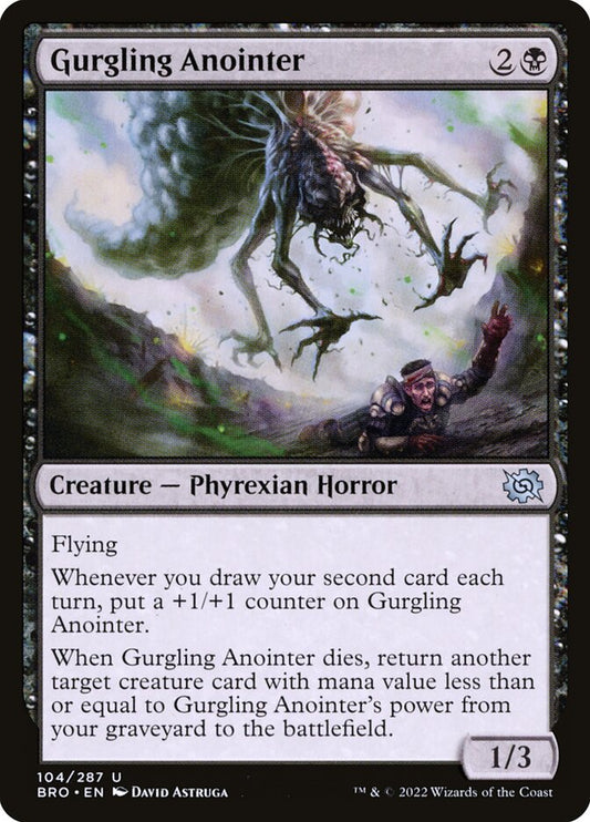 Gurgling Anointer - (Foil): The Brothers' War
