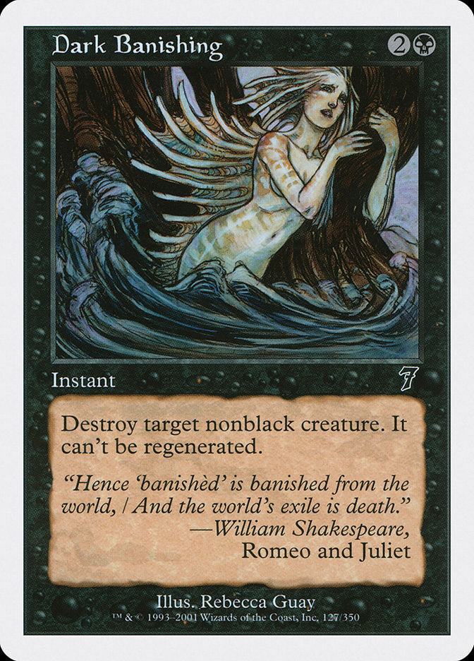 Dark Banishing - (Foil): Seventh Edition