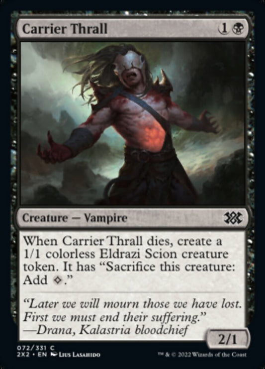 Carrier Thrall - (Foil): Double Masters 2022
