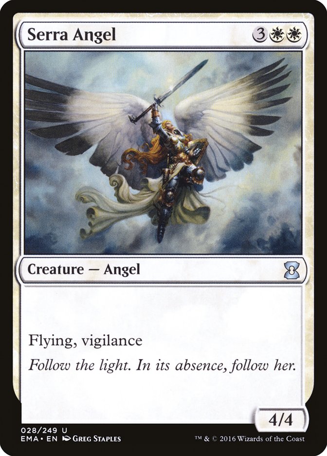 Serra Angel - (Foil): Eternal Masters