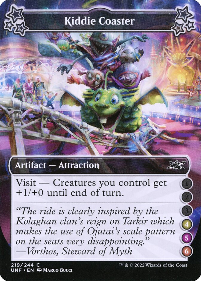 Kiddie Coaster (4/5/6) - (Foil): Unfinity