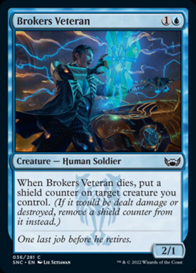 Brokers Veteran - (Foil): Streets of New Capenna