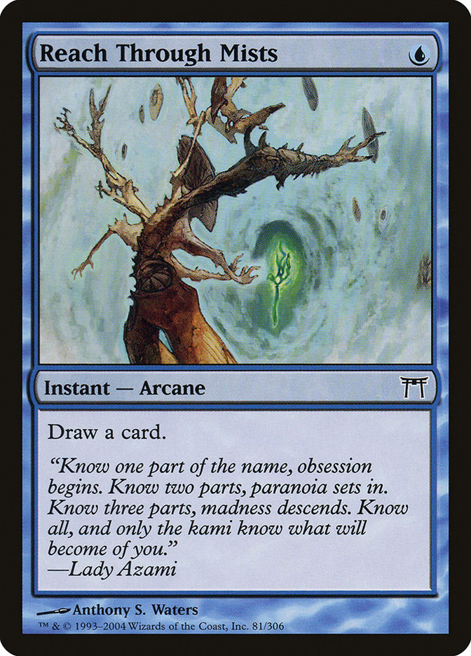 Reach Through Mists - (Foil): Champions of Kamigawa
