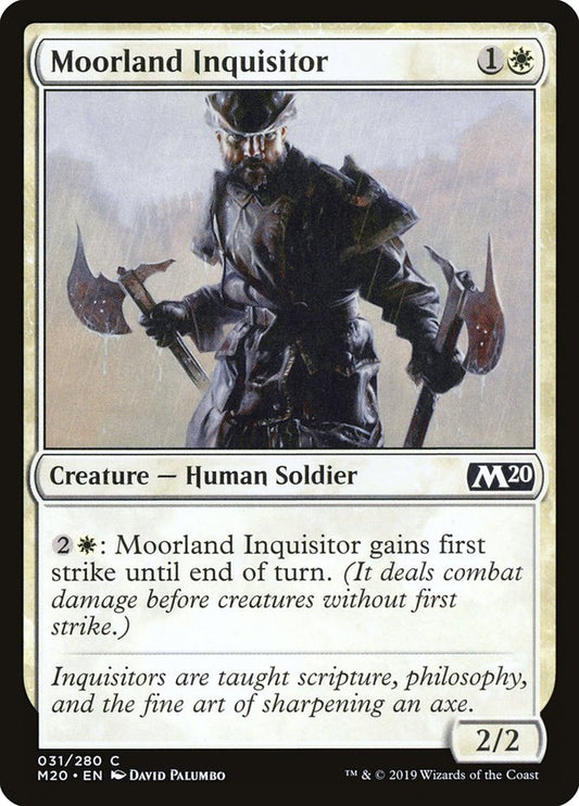 Moorland Inquisitor - (Foil): Core Set 2020