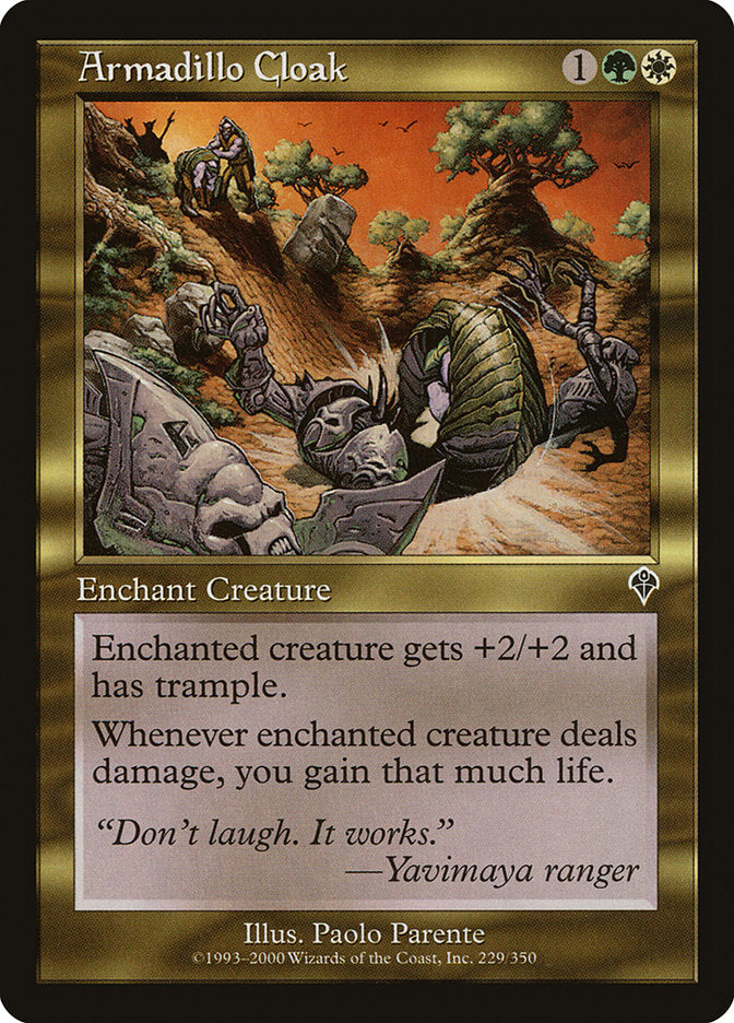 Armadillo Cloak - (Foil): Invasion