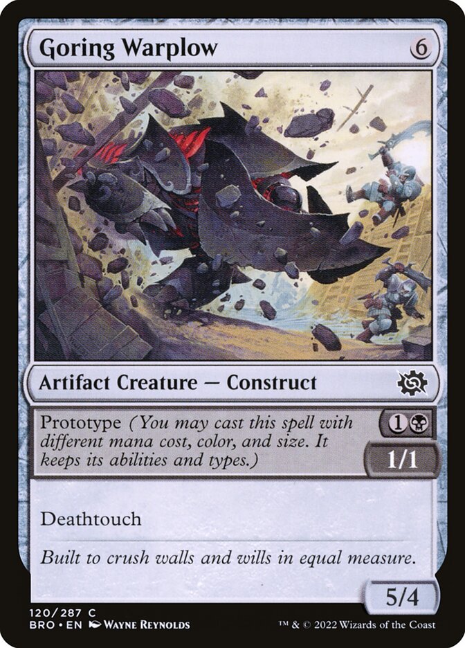 Goring Warplow - (Foil): The Brothers' War