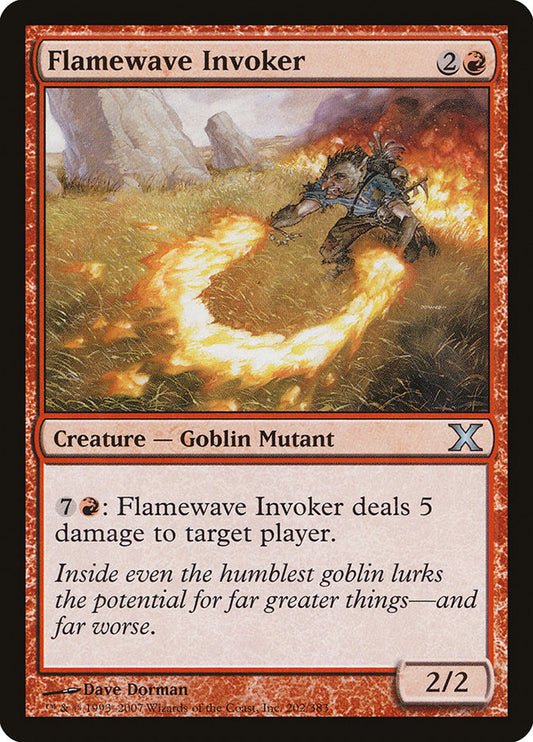 Flamewave Invoker: Tenth Edition