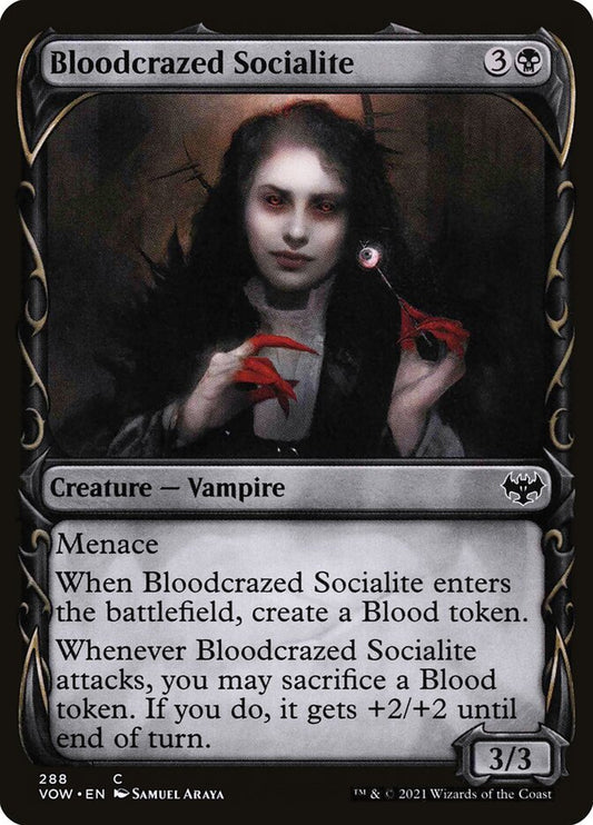 Bloodcrazed Socialite (Showcase): Innistrad: Crimson Vow
