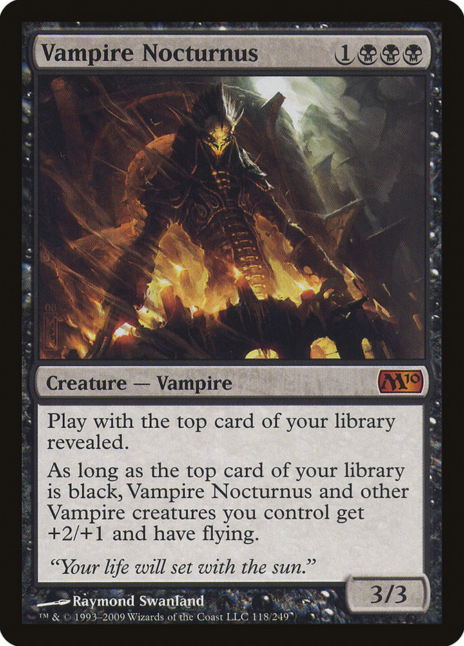 Vampire Nocturnus - (Foil): Magic 2010