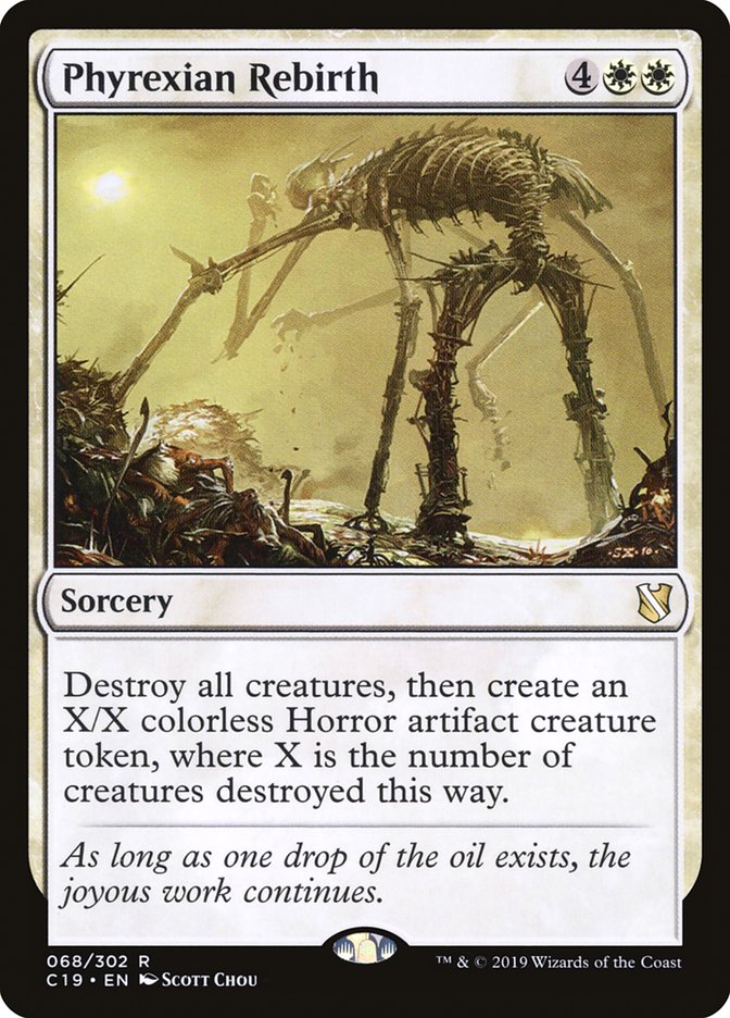 Phyrexian Rebirth: Commander 2019